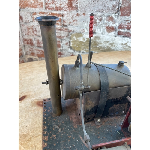 148 - Vintage Model Stationary Steam Engine As Found, Possibly Bowman M101