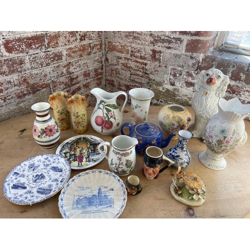 259 - Large Group Of Collectable Vintage & Antique Ceramics Inc. Aynsley, Doulton, Portmierion & Staffords... 