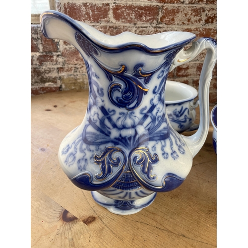 244 - Vintage Wash Bowl, Jug & Chamber Pot