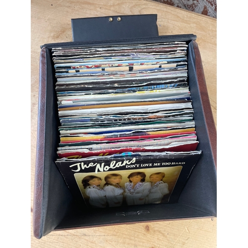 354 - Small Case Of Vinyl 45s Various Artists