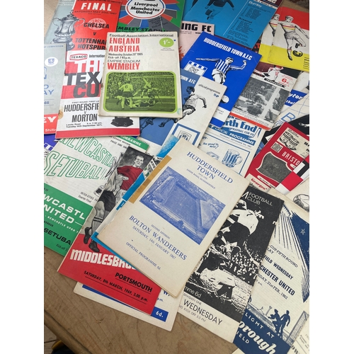 161 - 1960s Football Programmes Inc Wembley Finals