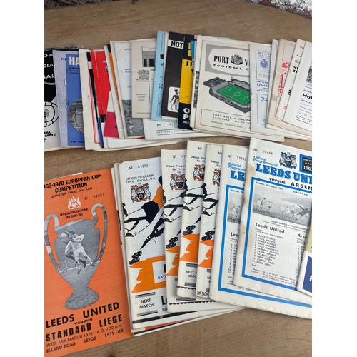 162 - 1960s & 70s Halifax Town & leeds Football Programmes