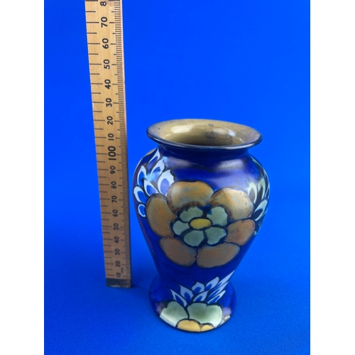 250 - Royal Stanley C & Co. Longton Small 4.5 Inch Hand Decorated Vase