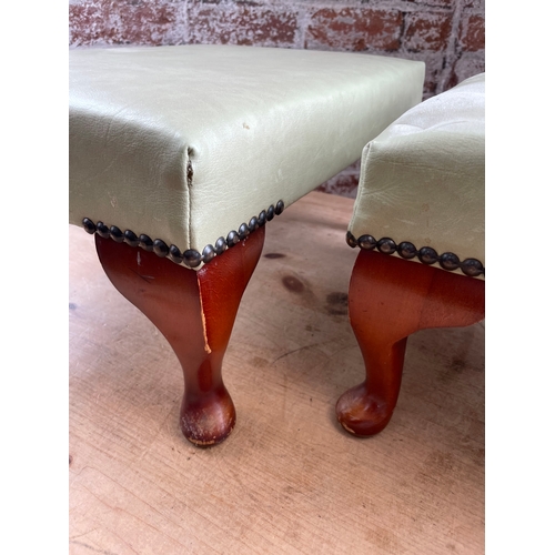 379 - Pair Of Vintage Footstools