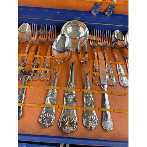 104 - Canteen Of Vintage Italian Silver Plated Cutlery