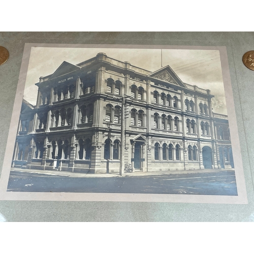 324 - Large Vintage Advertising Photograph Of The Butler Brothers Building By Morris With Facsimile Britis... 