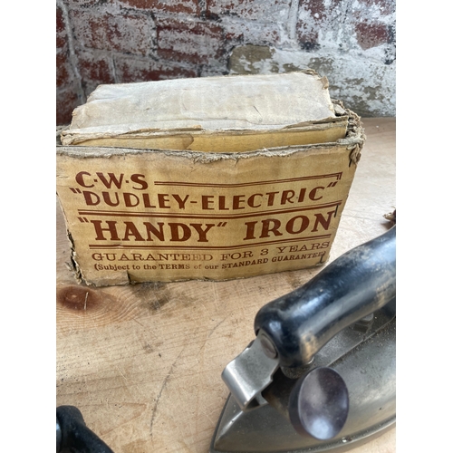 92 - New Standard No1 Chopper & C.W.S. Dudley Electric Handy Iron