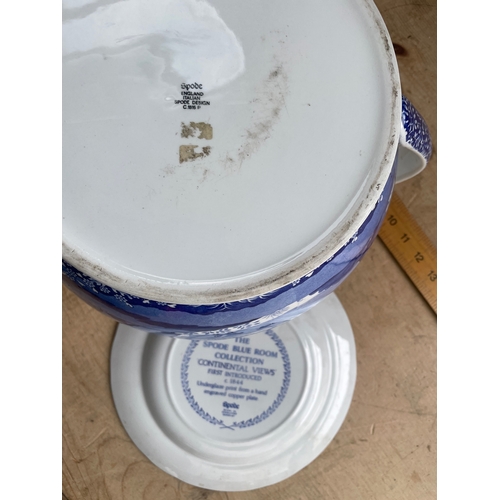 264 - Large Spode Jug & Plate