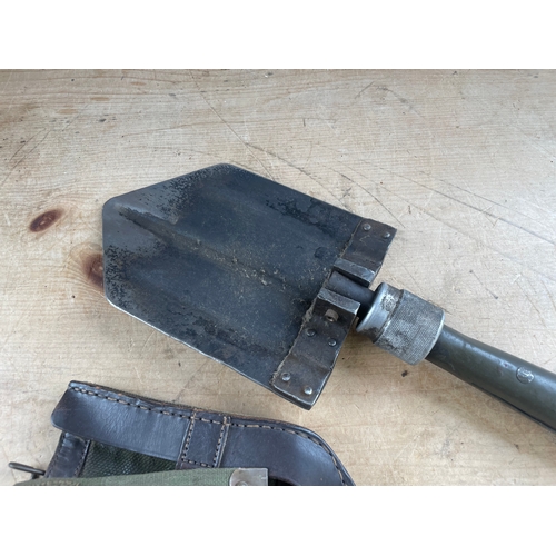 47 - WWII World War 2 German Military Folding Shovel