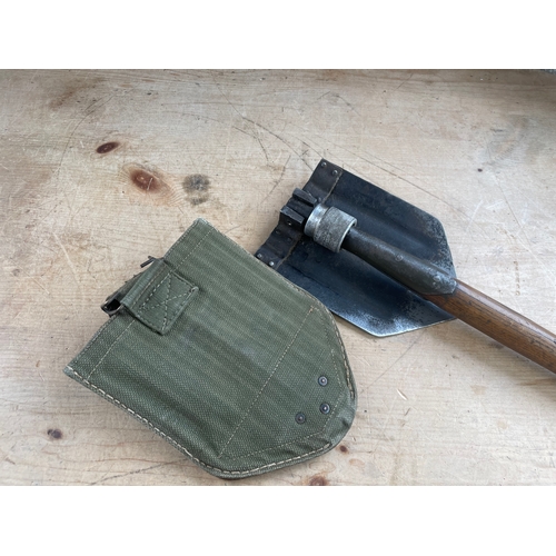 47 - WWII World War 2 German Military Folding Shovel