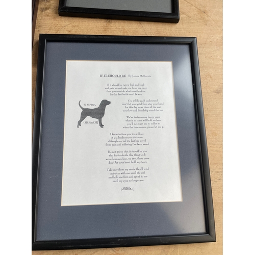 329 - Four Framed Poems