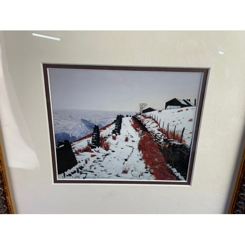 339 - Peter Brook Print With COA. A Good View Of The Pennines... If It Weren't So Misty