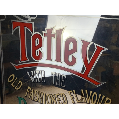 183 - Vintage Joseph Tetley & Sons Ltd. Large Bar Mirror