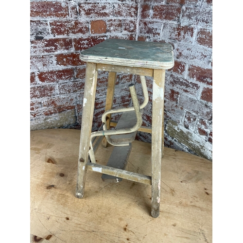 403 - Vintage Wooden Step Stool