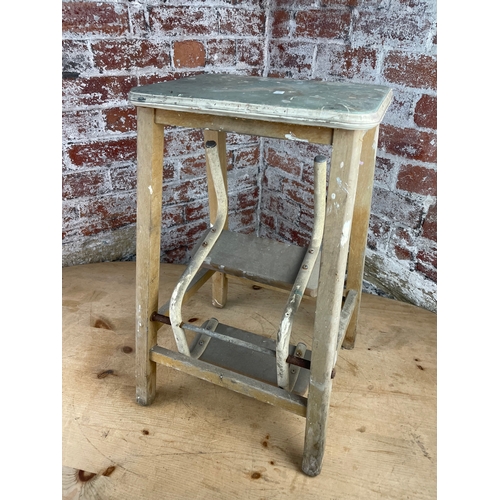 403 - Vintage Wooden Step Stool