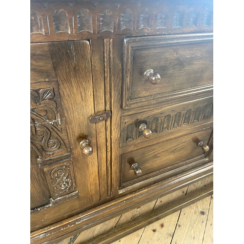 409 - Vintage Oak Sideboard