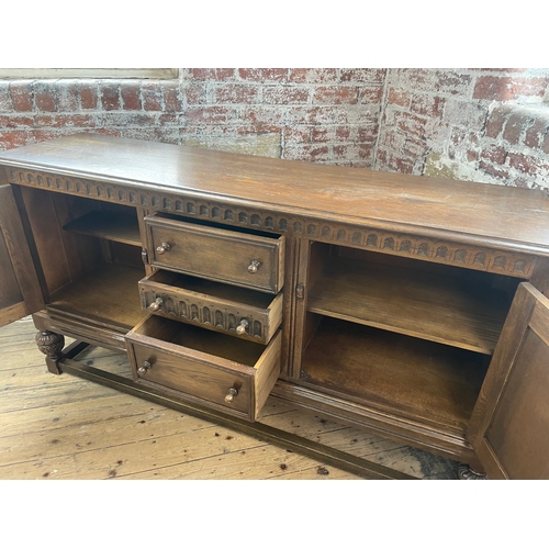 409 - Vintage Oak Sideboard