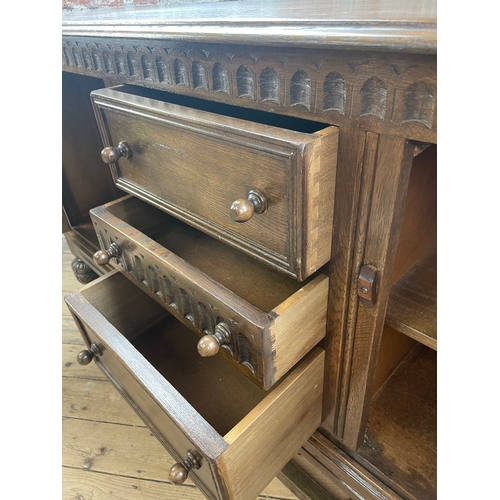 409 - Vintage Oak Sideboard