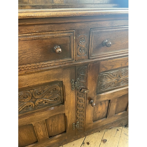 410 - Vintage Oak Dresser