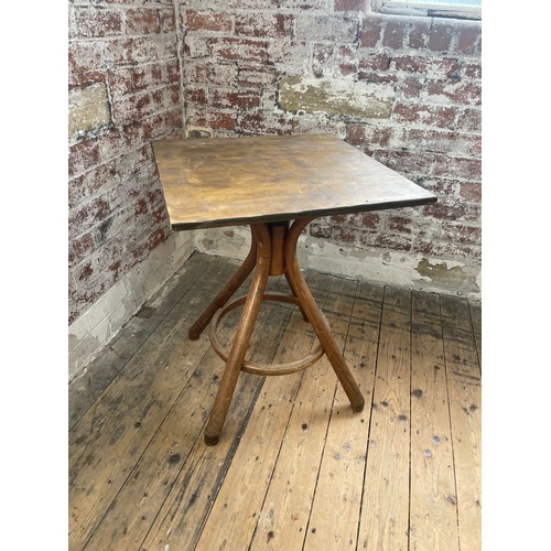 419 - Bentwood Square Bistro Table