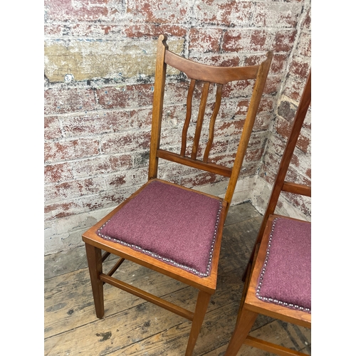 424 - Pair Of Edwardian Chairs