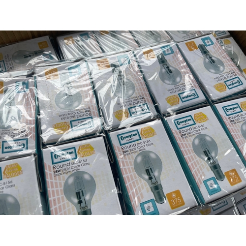 373B - 280 New Round SBC 815d Dimmable Halogen Energy Saving Lightbulbs