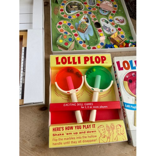 130 - Vintage Waddingtons & MB Games Inc. Booby Trap, Winnie The Pooh Lolli Plop