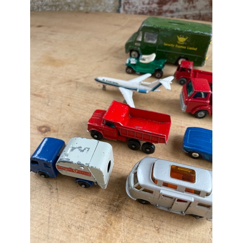 143 - Group Of Vintage Die Cast Cars Mostly Lesney