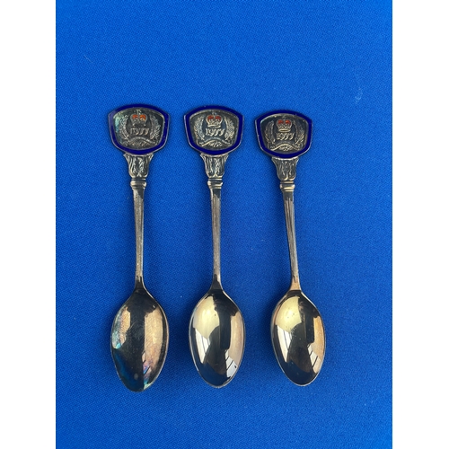 11 - Three Hallmarked Silver 1977 Commemorative Spoons 29.4g