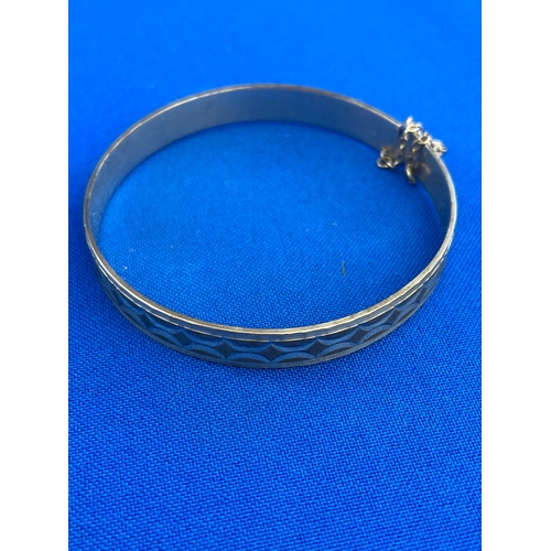 5 - Hallmarked Silver Nymph Bracelet 14.39g