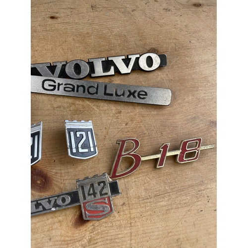 212 - Vintage Volvo Car Badges