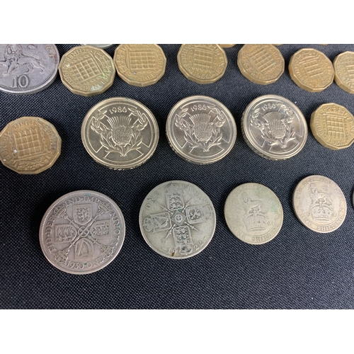 74 - Collection of Vintage Coinage inc. Some Silver Content, £2 Coins and Commemorative