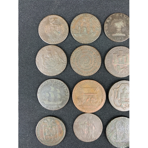 62 - Coins and Tokens from the 1780's and 1790's - see all pictures