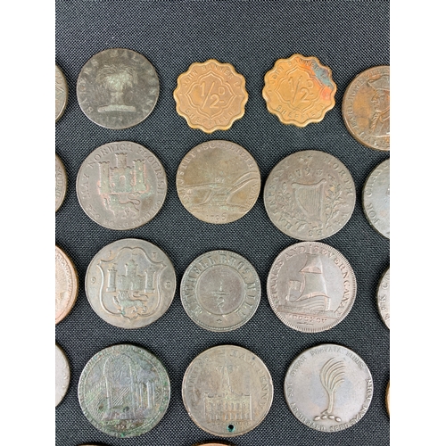 62 - Coins and Tokens from the 1780's and 1790's - see all pictures