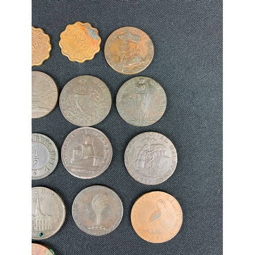 62 - Coins and Tokens from the 1780's and 1790's - see all pictures