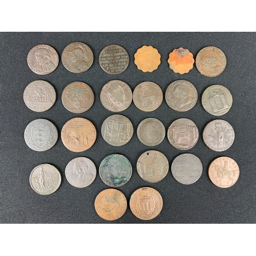 62 - Coins and Tokens from the 1780's and 1790's - see all pictures