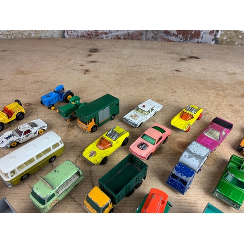 105 - Collection of Early Lesney and Matchbox Play-worn Vehicles