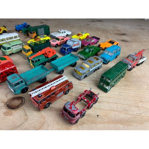 105 - Collection of Early Lesney and Matchbox Play-worn Vehicles