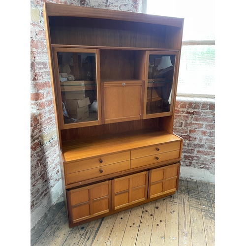 414 - Nathan Squares Mid Century Wall Unit.