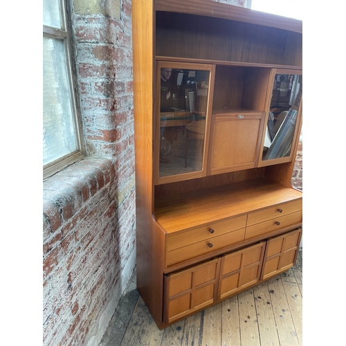 414 - Nathan Squares Mid Century Wall Unit.