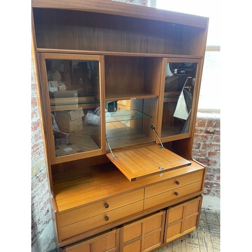 414 - Nathan Squares Mid Century Wall Unit.