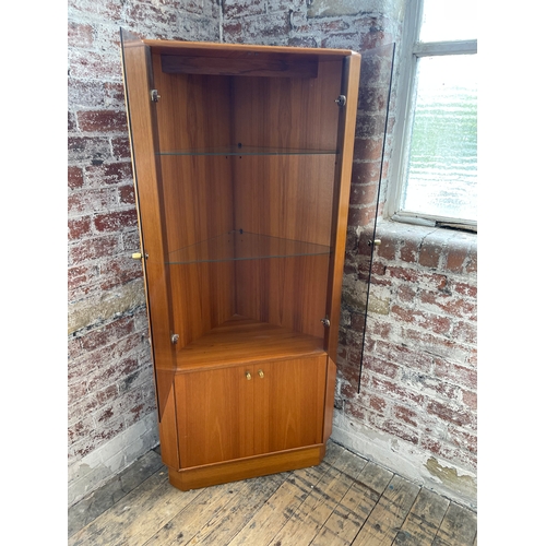 416 - Turnidge Of London Mid Century Corner Unit.