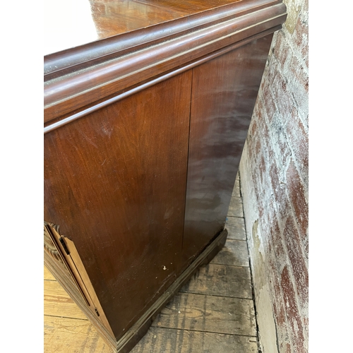 417 - Victorian Burr Walnut Sideboard