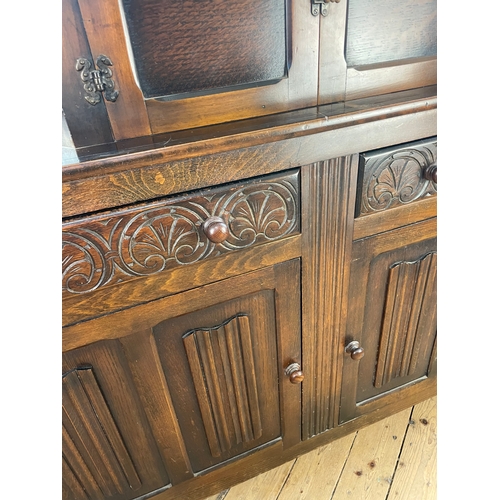 420 - Vintage Court Cupboard