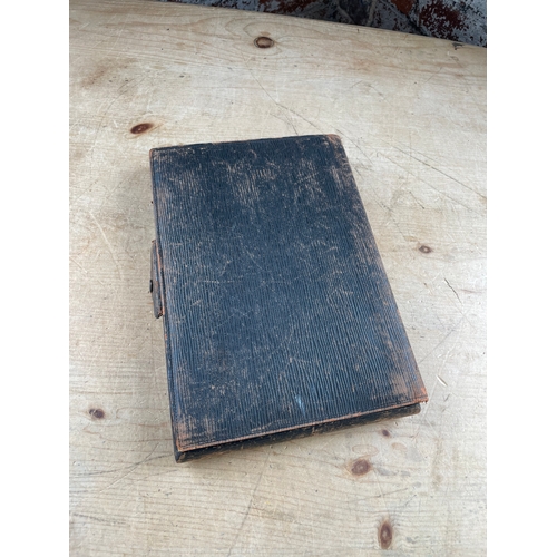 59 - Antique Letter Writing Pad With 1918 / 19 Calendar