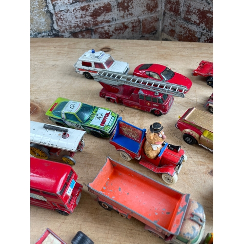 224 - Group Of Vintage Die Cast Cars