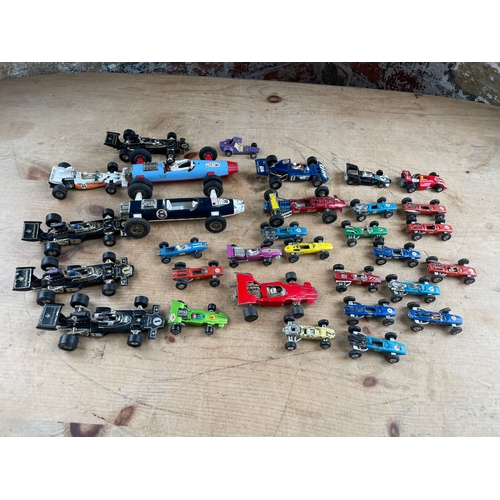 225 - Group Of Vintage Die Cast Racing Cars