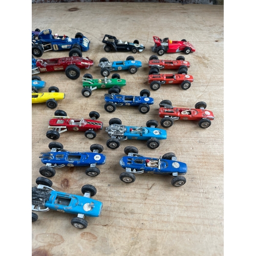 225 - Group Of Vintage Die Cast Racing Cars