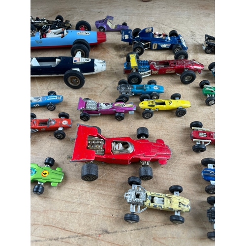 225 - Group Of Vintage Die Cast Racing Cars