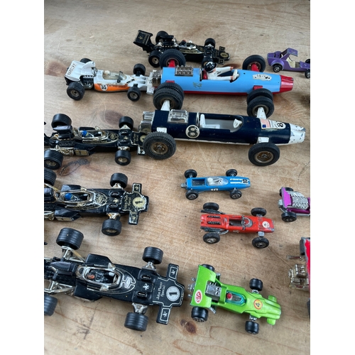 225 - Group Of Vintage Die Cast Racing Cars